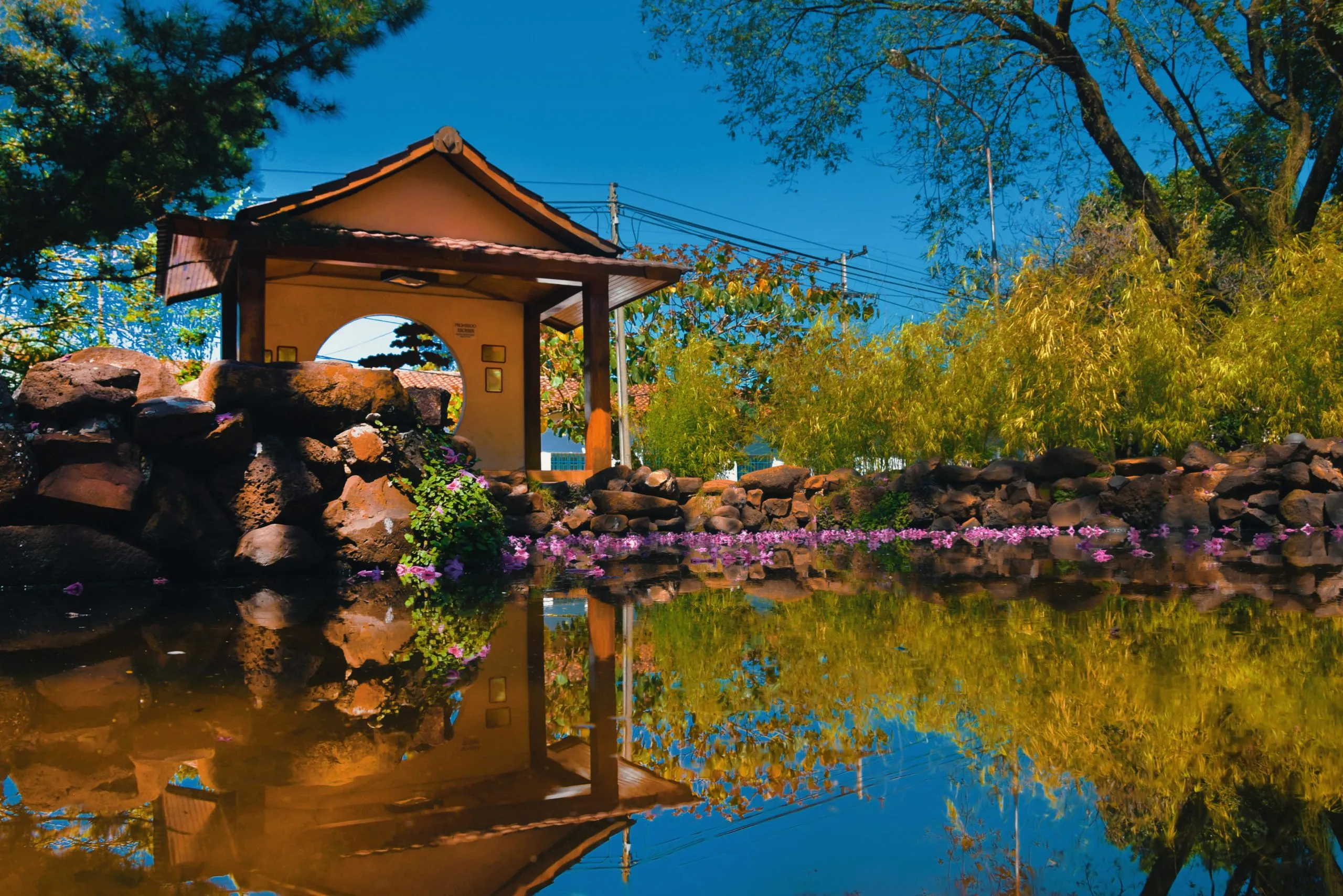 Jardín Japonés de la Plaza de Armas de Encarnación