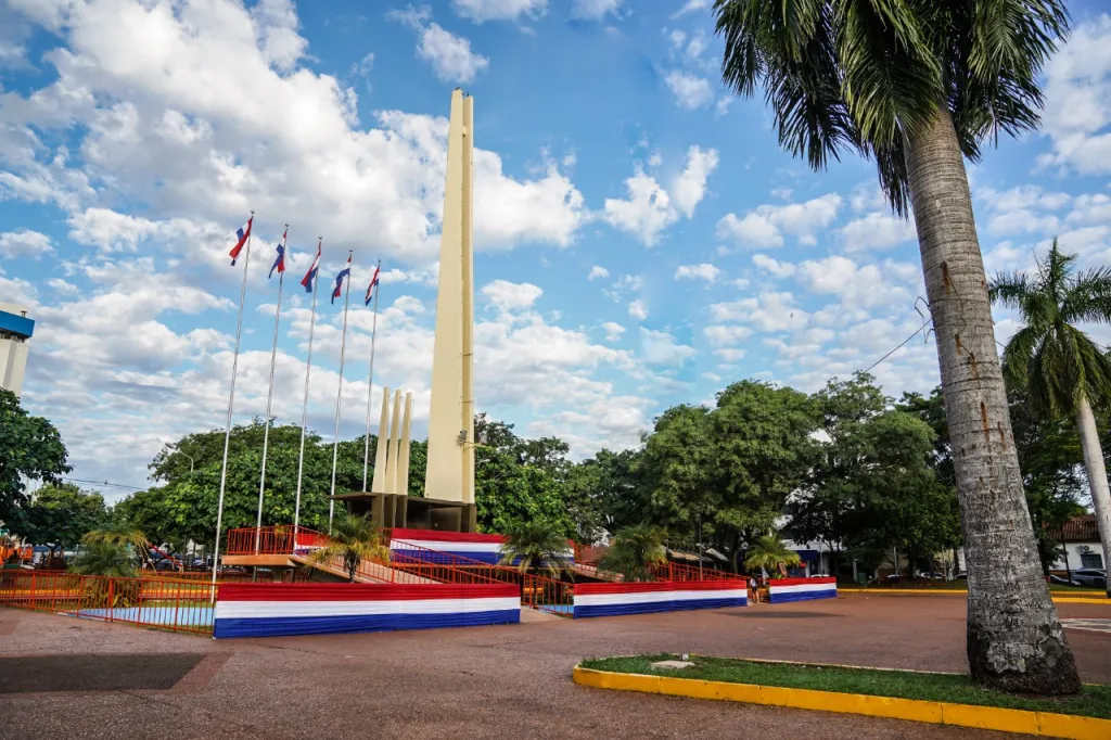 Plaza de Armas de Encarnación · vista general